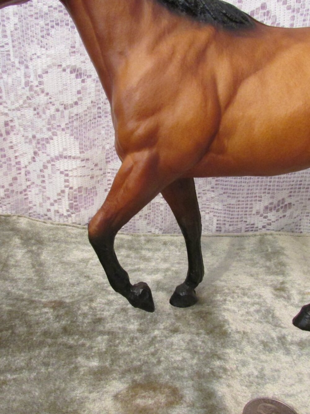 Vintage Breyer Bay Quarter Horse Stock Stallion #226 1981-1988 - Picture 3 of 14